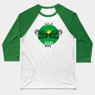 clashing beyblade green Baseball T-Shirt